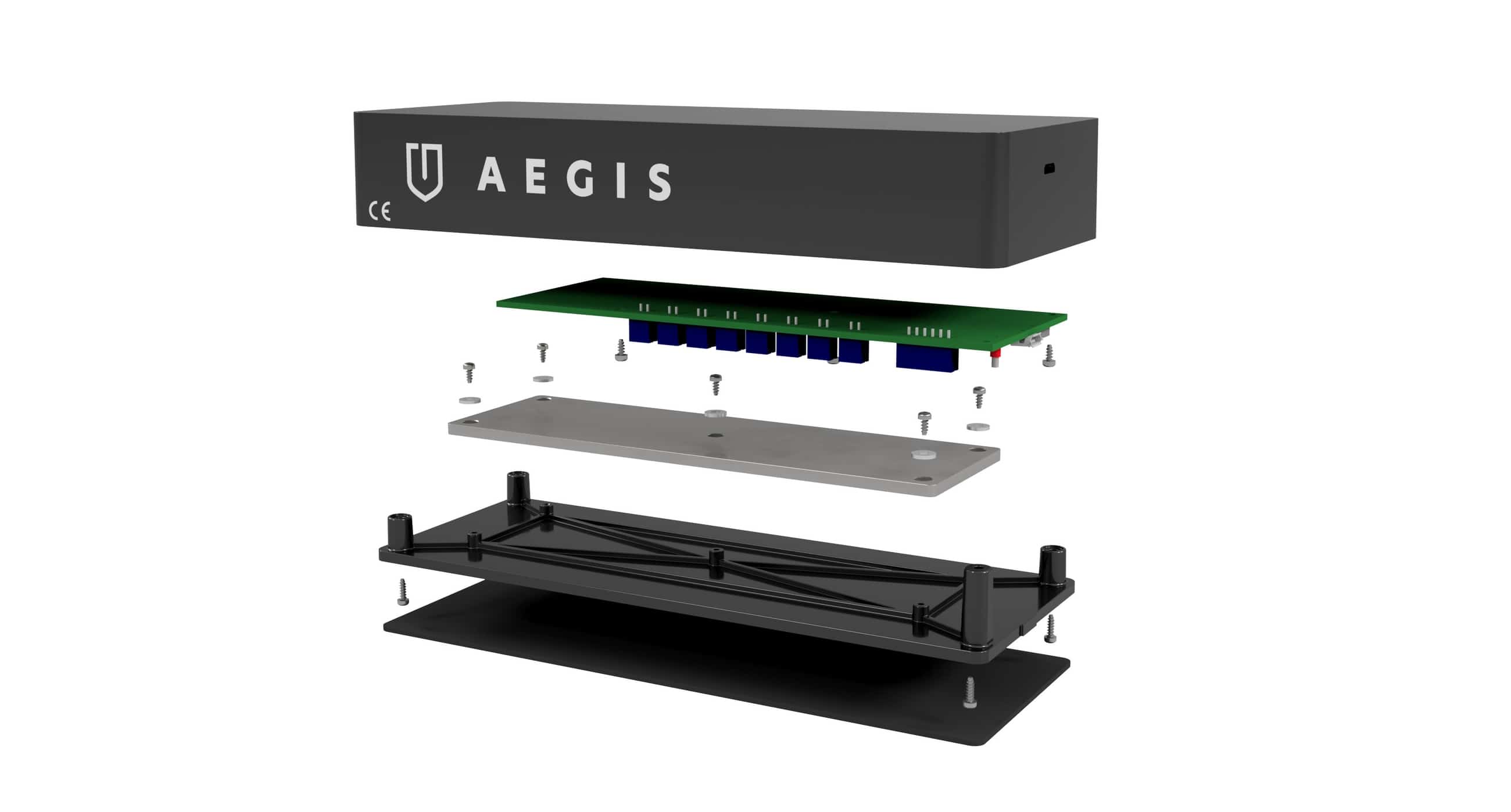 Polyco Aegis enclosure exploded view