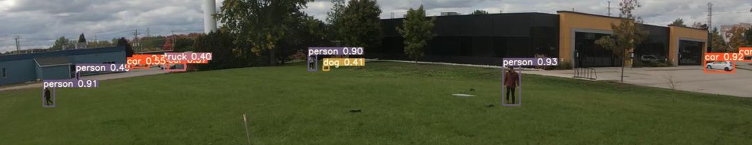 Bottlenose AI object detection in action