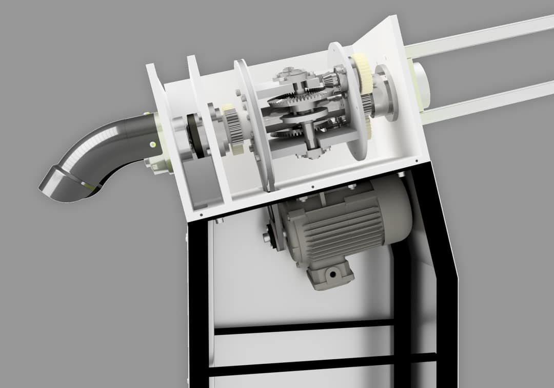 Paper Nuts machine internals